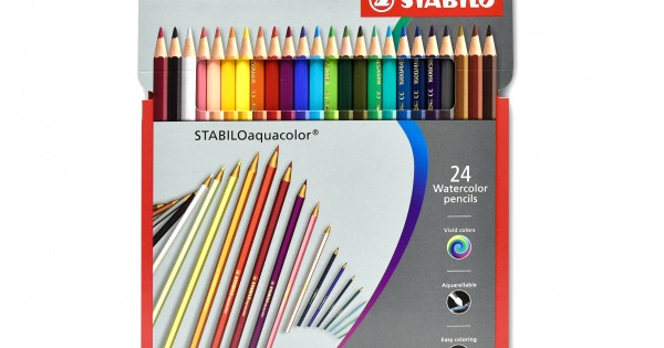 Stabilo - AquaColor Pencils 24 Colors